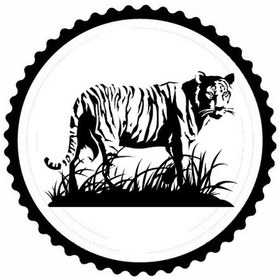 Resim Kaplan Tasarım 1.model Sticker 30 X 30 Cm 
