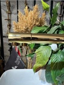 Resim İsaoğlu Yapı Gold Mutfak Bataryası Arıtmalı Evye Armatür Gold Mutfak Bataryası Arıtıcılı Gold 