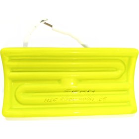 Resim Sern İnfrared Seramik Isıtıcı Rezistans KONKAV 122X60mm 400W 230V Yeşil Renk HSC Model 