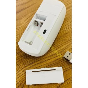 Resim Ata Elektronik Kablosuz SLİM Sessiz MOUSE 2.4g LAPTOP NOTEBOOK TV BOX TVBOX uyumlu PİLLE ÇALIŞIR 