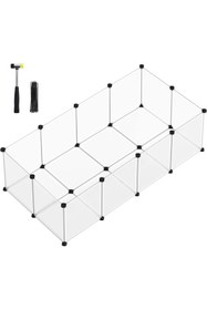 Resim Hype Store dış mekan muhafazası zemin panelleri oyun parkı kobay muhafazası plastiktlmış hamster tavşan kirpi m 