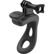 Resim Springsun Telesın Tlq-001 Siyah Esnek Silikon Tutucu: 360 Döner, 180 Eğim, Gopro 12-7/action 2-3/ınsta360 X3 Uyumlu Spor Kamera Bileği Stantı 