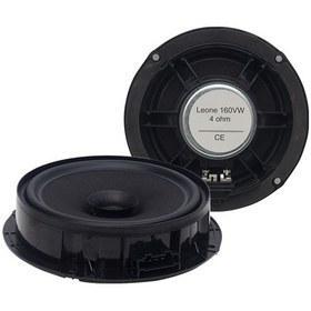Resim Leone 160vw 16 Cm 4 Ohm 80 Watt Oto Hoparlör Volkswagen Grubu Ve Seat-skoda İçin Tekli 