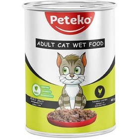 Resim Peteko Tavuklu Kedi Konserve 400gr 