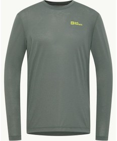 Resim Jack Wolfskin Vonnan Ls T M Erkek Tişört A60291 4136 Çok Renkli 