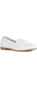 Resim Bueno Shoes Beyaz Deri Kadın Loafer 01WY0801 01WY0801 