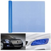 Resim MAVİ TRANSPARAN FAR FİLMİ 30 CM X 1 METRE 