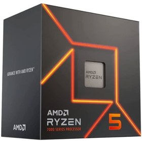 Resim AMD Ryzen 5 7500F 3.7GHz (Turbo 5.0GHz) 6 Core 12 Threads 38MB Cache AM5 İşlemci - Kutulu 