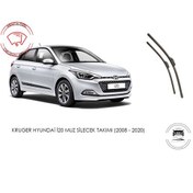 Resim Hyundai I20 Ön Cam Silecek Seti Araca Özel Aparat (2008 - 