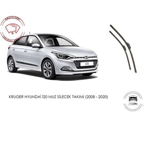 Resim Hyundai I20 Ön Cam Silecek Seti Araca Özel Aparat (2008 - 