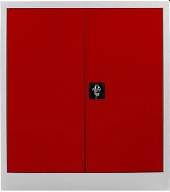 Resim Jessan Ofis 100 lük Dosya Dolabı Gri-Kırmızı 