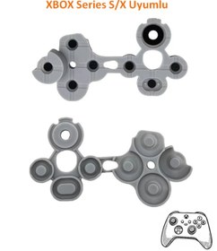Resim siar Xbox Series S/X Uyumlu Silikon Buton Ped Takımı 