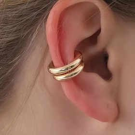 Resim 2 Parça Set, Elegant & Minimalist Stil, Çok Yönlü Boyut Kombinasyonu, Alüminyum Kulak Kemiği Kilit, Kadın Moda Mücevheratı, Tüm Mevsim Giyim, Kaplama Yok, Ayar Yok, Günlük Giyim Aksesuarı 
