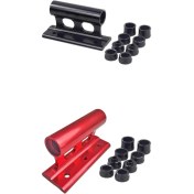 Resim Cuticate 2x Alaşım Arabası Çatı Montaj Rafı Montaj Blok M12X100MM Taşıyıcı Braket (Yurt Dışından) 