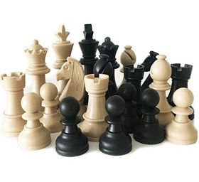 Resim Star Oyun Plastik Turnuva Boy Satranç Taşları Takımı - 1050279 