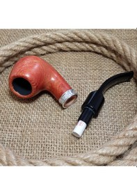 Resim Falconetti 9 MM Metal Halkalı Ahşap Pipo Py63 