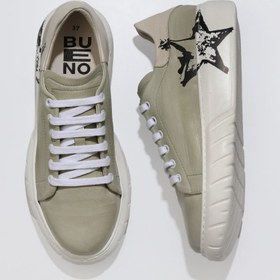 Resim Bueno Shoes Vizon Deri Kadın Spor Ayakkabı 01wr4802 