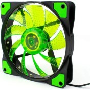 Resim Nivatech 12 cm Ledli Fan Yeşil 