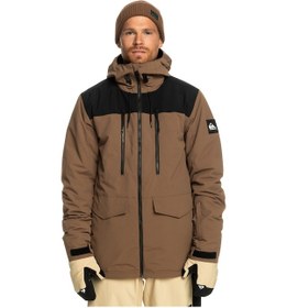 Resim Quiksilver Quıksılver Fairbanks Jk Erkek Snowboard Ceketi Kahverengi 11219 Kahve Kahverengi 