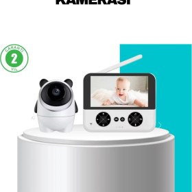Resim Derin Stok 720P Bebek Kamerası Uzaktan Kontrollü Gece Görüşlü Monitör 