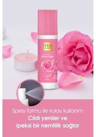 Resim Tto Clinic Gül Özlü Nemlendirici Vücut Yağı 200 ML 