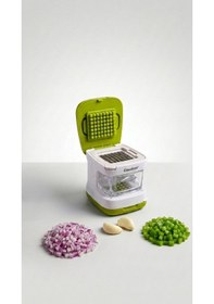 Resim Cooker Hazneli Sarımsak Ezici Yk1834 Yeşil 