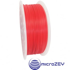 Resim Microzey Kırmızı Pla Filament, 3d Yazıcı Ve Kalem Filamenti, 50 Metre 