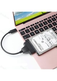 Resim Type-C 3.1 Usb To 2.5 2.5 Inç Sata 4393A Ssd Hdd Hard Disk Dvd Ka 