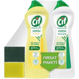Resim Cif Banyo&Mutfak Krem Temizleyici 750+750 Ml 