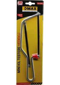 Resim Luz&pos Mini Kıl Testere Yedek Bıçaklı Ahşap - Metal - Cam - Fayans Vb. Kesimi 