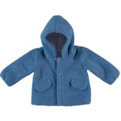 Resim Monaroza Erkek Mont Peluş Koyu Mavi Bebek Mont 22-546 001 