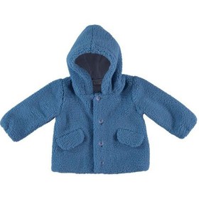 Resim Monaroza Erkek Mont Peluş Koyu Mavi Bebek Mont 22-546 001 