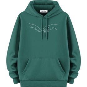 Resim Pet Friendly - Hoodie - YEŞİL / L 