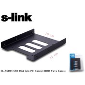 Resim S-Link Sl-Ssd15 Ssd Disk Için Pc Kasa Içi Hdd Yuva Kasası 2.5"-3. 