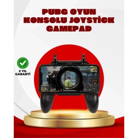Resim Tp Buğz Pubg Mobile Uyumlu Joystick ve Parmak Tetikli Oyun Gamepadi 