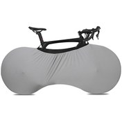 Resim Mufunye Bisiklet Toz Örtüsü, Toza Karşı Elastik Koruma, Büyük Gri Çok Renkli 