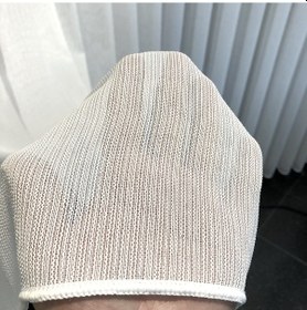 Resim Perdefony Sıralı Mat Çelik Düz Tül Perde Dökümlü ve Gramajlı 