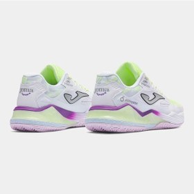 Resim Joma Tspıls2628om Spin Lady Toprak Kort Kadın Padel Ayakkabısı Sarı/mor 