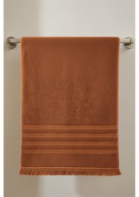 Resim Cozy Kiremit El Havlusu - 50x90 Cm, 230gr, %100 Pamuk Kiremit 