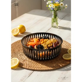 Resim Paşabahçe Kristal Kesme Siyah Kase 25 cm 