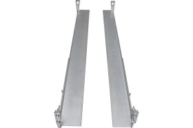 Resim Sunucu Sepeti 1u - 2u Universal Sunucu Rayı Kabinet Kızağı Rack Rail Kit Rack Kabin Kızağı Rayı 