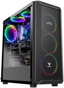 Resim Vento GAMERS ARENA VG16AL MESH FSP 650W 80+ HYPER PRO 4x120MM RGB FAN E-ATX GAMING KASA 
