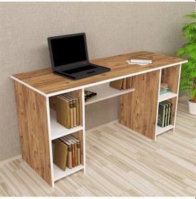 Resim Kalenderdekor1 Kalender Dekor Avel-Twins 145 Cm Çalışma Masası Avt02 