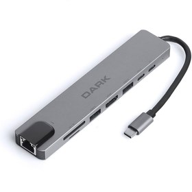 Resim Genel Markalar Usb 3.1 Type-c 8 In 1 Ethernet Hdmi Tf Sd Kart Okuyucu Usb 3.0 Usb-c Pd Dönüştürücü Çevirici Hub 