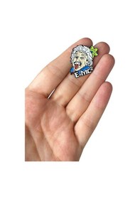 Resim Fizik Einstein E Mc2 Bilim Formül Hediyelik Rozet 1917 Çok Renkli 