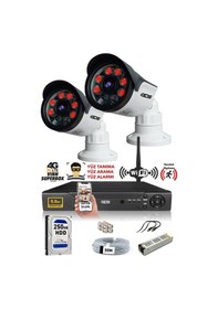 Resim Ids - 2 Kameralı 1080P Fullhd 5Mp Sony Lensli Kamera Seti - 2015 