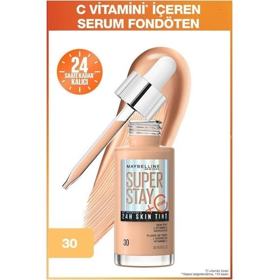 New York Super Stay Skin Tint Fondöten - 30 Fiyatı ve Özelliklerı - Badem