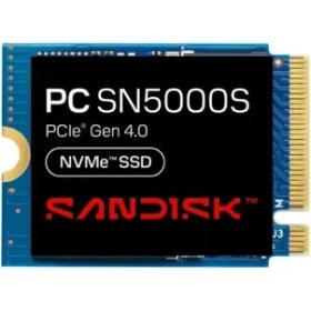 Resim Sandisk Sandısk SN5000S 2230 512 GB M2 Nvme Gen4 6000-4200MB/S (Kutusuz) SSD Dısk 