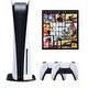 Resim Sony Playstation 5 Diskli Versiyon 825 GB Oyun Konsolu + 2. Dualsense Kol + Gta V Premium Edition Oyun (İthalatçı Garantili) 