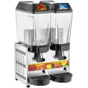 Resim Çiftli 20+20 Lt Karıştırıcılı Soğutuculu Ayran Makinesi 